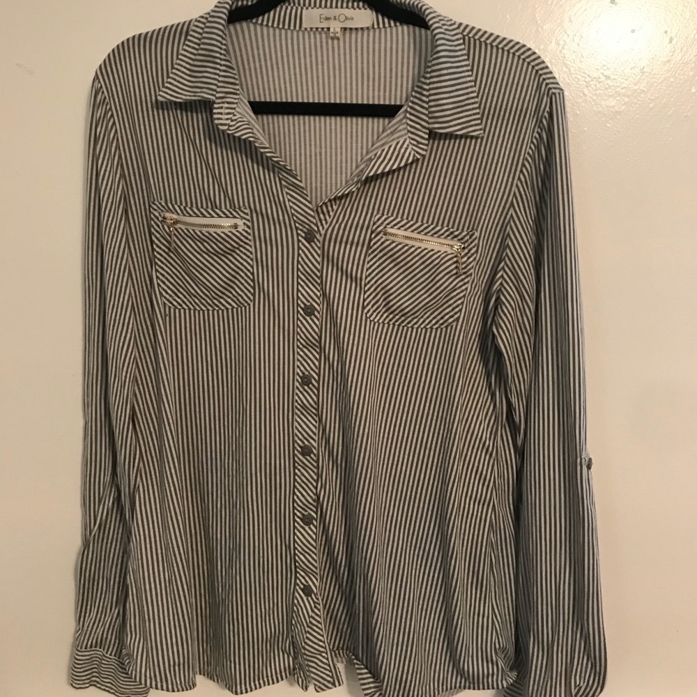 Button up blouse - Picture 2 of 2